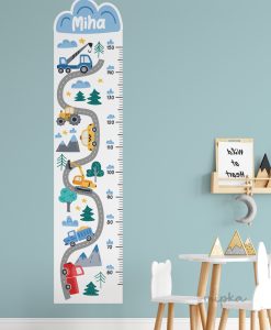 Stenska nalepka merilni trak - Vozila